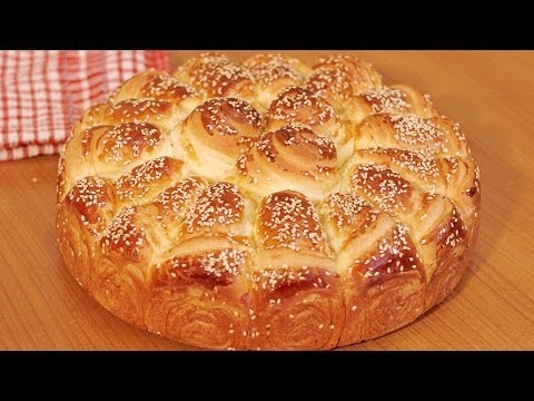 Pogača &#039;Kornet&#039; - Home made cone bread [Eng Subs]