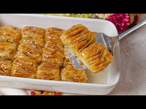 Ovako je još niste pravili ❗❗ Baklava harmonika hrskava i sočna