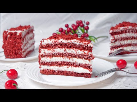 TORTA CRVENI SOMOT/RED VELVET - PREDIVNO IZGLEDA, UKUS FENOMENALAN