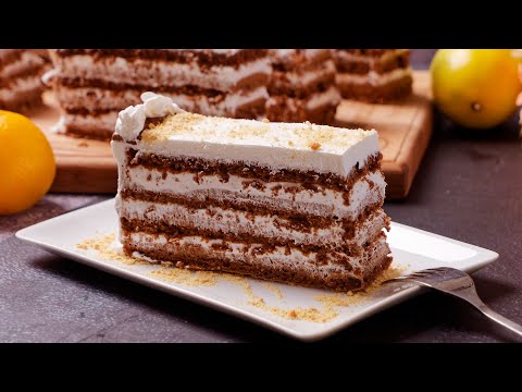 Čokoladna torta od jedne smese i kore i fil❗ Velika torta - za sve prilike❗