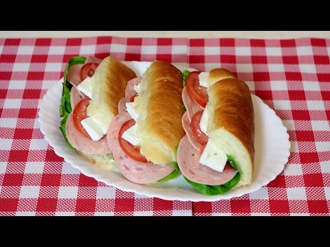 Sendvič kifle - Pan submarine rolls