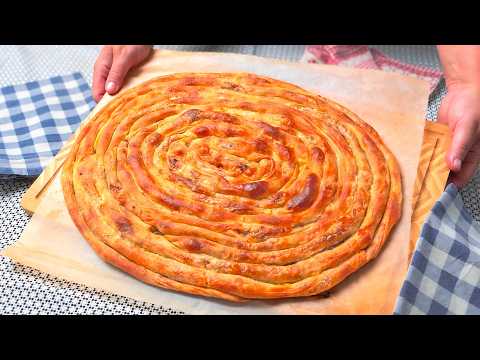 Pita sa mesom bez klasičnog razvlačenja testa – dva nova trika koja morate probati!