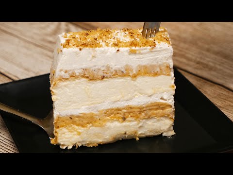 Torta Japanski vetar / Japanese wind meringue cake (ENG SUB)
