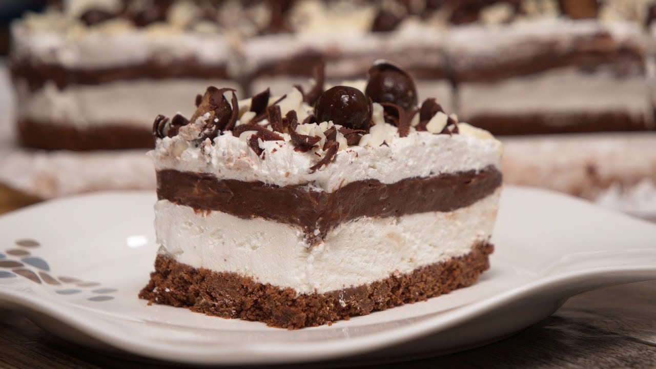 Čokoladna lazanja – ekspres brzi kolač bez kuvanja i pečenja – video —  Domaći Recepti