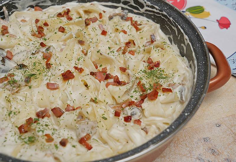 Fettuccine Pasta – Fetućini pasta — Domaći Recepti