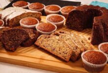 banana bread, banana mafini, banana kuglof