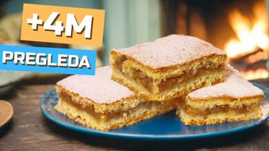 lenja pita sa jabukama