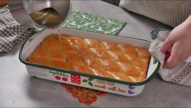 posni baklava kolač