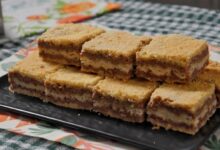 posna lenja pita sa jabukama