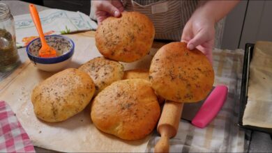 Lepinje sa belim lukom