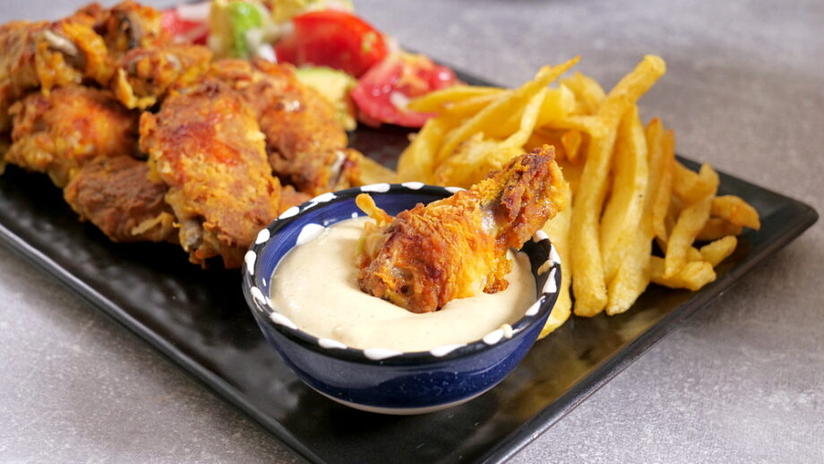 Hrskava pikantna krilca iz rerne