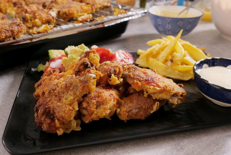 Hrskava pikantna krilca iz rerne