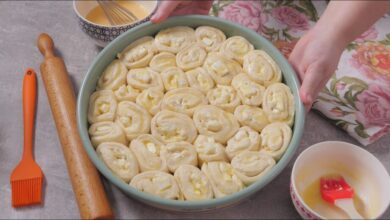 punjeno pecivo kao pogača