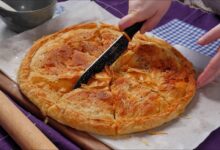 šarena pita od mesa i krompira