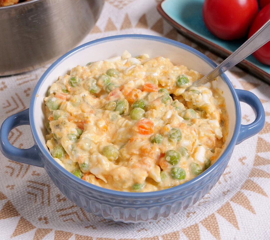 proteinska ruska salata